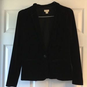 Velvet Blazer J Crew